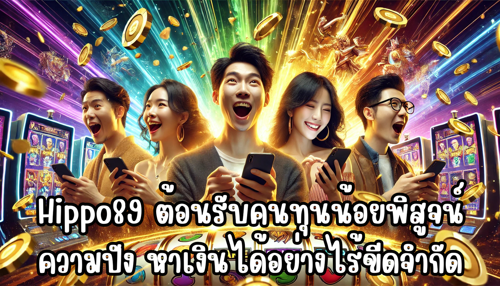 Hippo89 ต้อนรับคนทุนน้อย เข้ามาท้าพิสูจน์ความปัง หาเงินได้อย่างไร้ขีดจำกัด