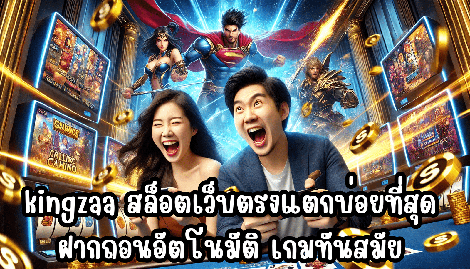 kingzaa สล็อตเว็บตรง แตกบ่อยที่สุด ฝากถอนอัตโนมัติ เกมทันสมัย โบนัสแตกหนัก