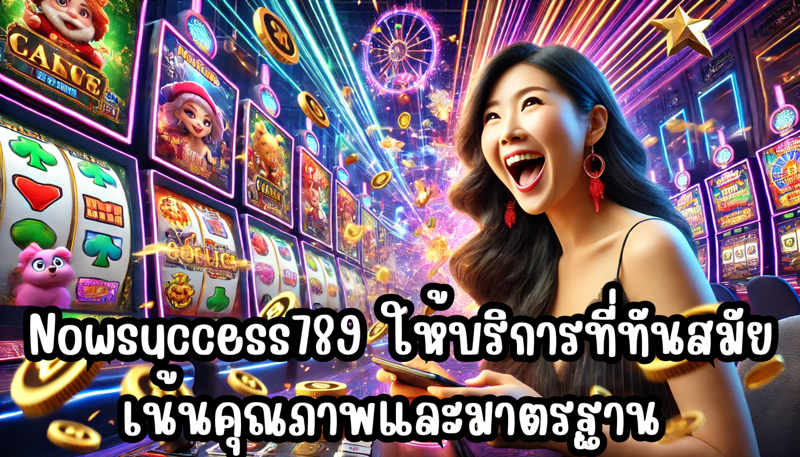 Nowsuccess789 ให้บริการที่ทันสมัย เน้นคุณภาพและมาตรฐาน รับกำไรได้มากมาย