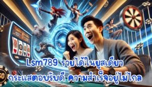 Lsm789 รวยได้ในยูสเดียว กระแสตอบรับดี ความสำเร็จอยู่ไม่ไกล-4